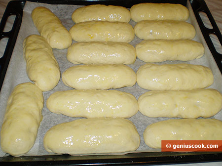 patties on a baking tray