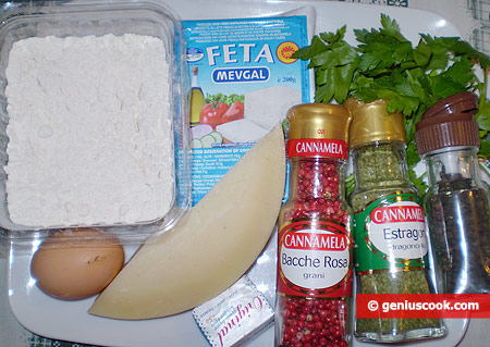 Ingredients for Cheese Donuts