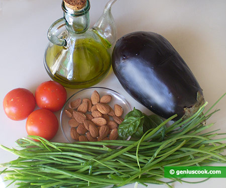 Ingredients for Eggplant Salad