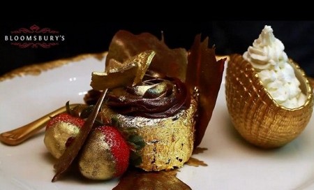 Most Expensive Golden Chocolate Cake
