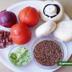 Ingredients for Buckwheat with Mushrooms
