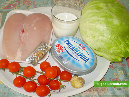 Ingredients for Chicken Breast Salad