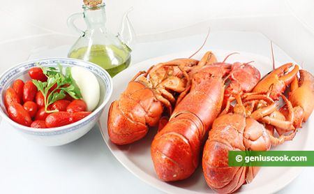 Ingredients for Catalonian Lobsters