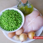 Ingredients for Chicken Fricassee