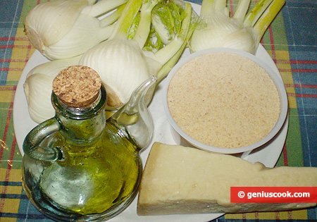 Ingredients for Fennel Au Gratin