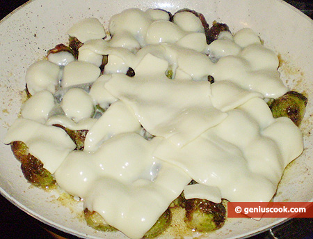 Brussels Sprouts with cheese