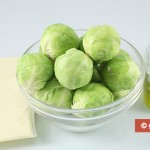 Ingredients for Brussels Sprouts with Cheese