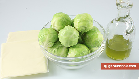 Ingredients for Brussels Sprouts with Cheese