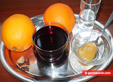 Ingredients for Orange Mulled Wine