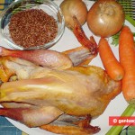 Ingredients for Guinea Fowl Soup