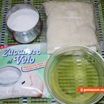 Ingredients for Almond Cookies