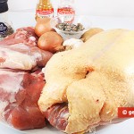 Ingredients for Stuffed Duck