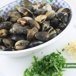 Ingredients for Spaghetti with Clam