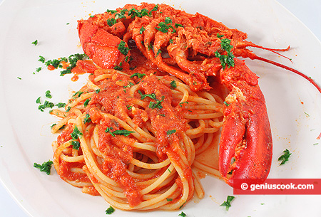 Spaghetti with Lobster