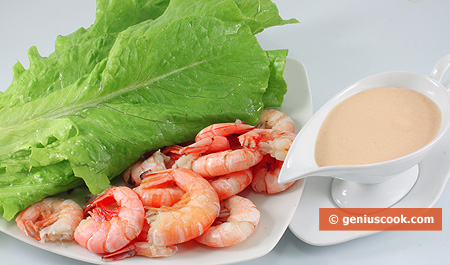 Ingredients for Prawn Cocktail Salad