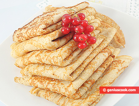 Pancakes from Spelt Wheat Flour