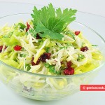 Cabbage Salad with Cranberry and Celery