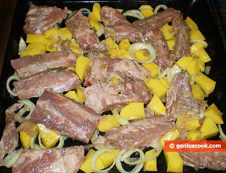 Pork Ribs with Potatoes