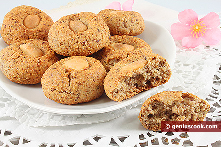 Coffee Cookies with Nuts