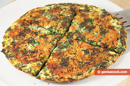 Frittata with Spinach and Cheese