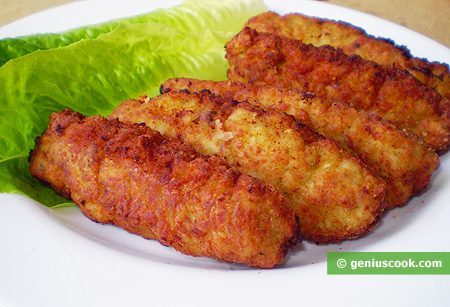 Chicken Cutlets with Pesto Sauce