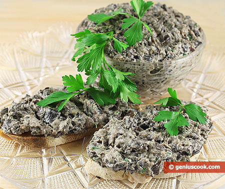 Bruschetta with Mushrooms