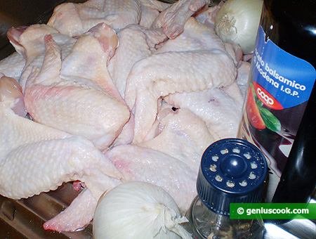 Ingredients for Grilled Chicken Wings