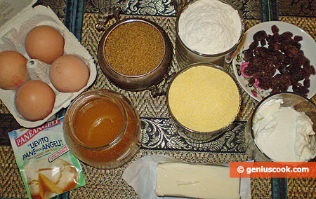 Ingredients for Corn Cupcakes