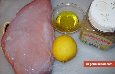 Ingredients for Grilled Turkey Breast