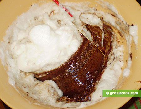 Mix with chocolate cream