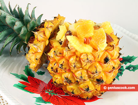 Stuffed pineapple