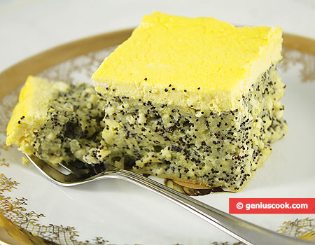 Cottage Cheese Pudding with Poppy Seeds