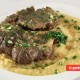 Ossobuco with mashed chickpeas