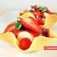 Waffle Baskets with Fruit