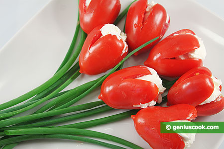 The Appetizer Tomato Tulips