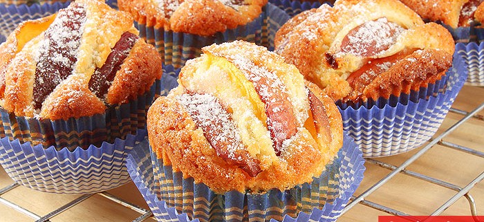 Nectarine Muffins