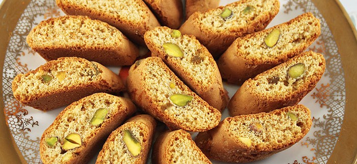 Cantuccini with Pistachios