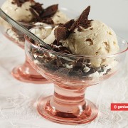 Cappuccino Ice Cream with Chocolate
