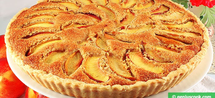 Nectarine Frangipane Tart