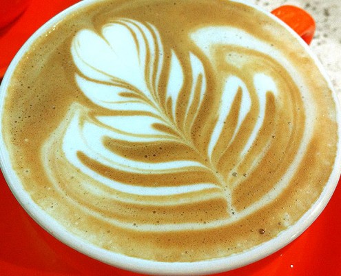 Latte Art from Barista Dritan Alsela