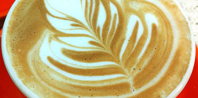 Latte Art from Barista Dritan Alsela