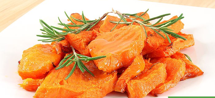 Baked Pumpkin with Rosemary