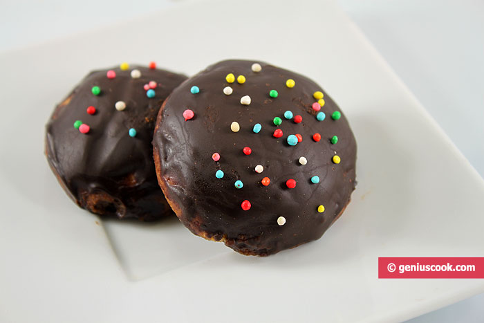 Marzipan Cookies with Chocolate