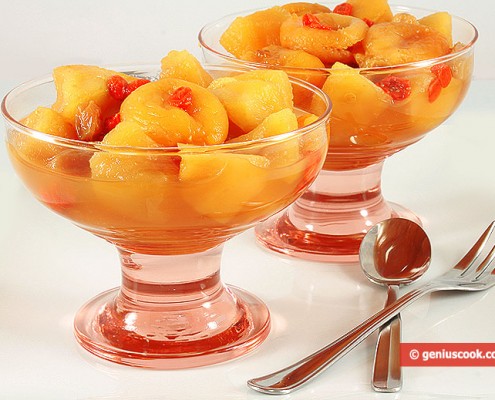 Fruit Compote with Dried Apricots