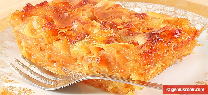 Sweet Lasagna with Apples