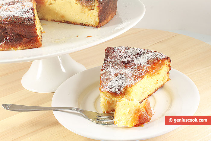 Ricotta Cake with Dried Apricots