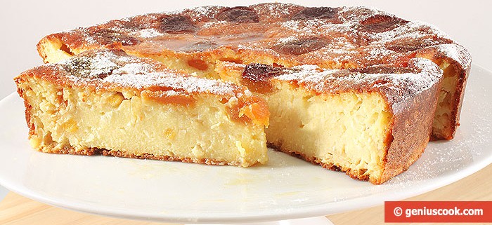 Ricotta Cake with Dried Apricots