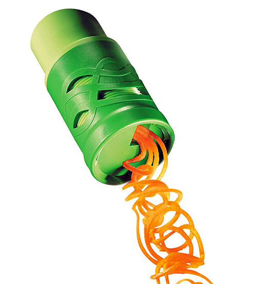 Twister gadget for vegetables