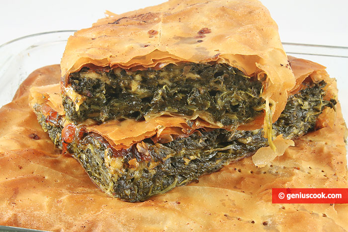 Spinach Pie with Cheese