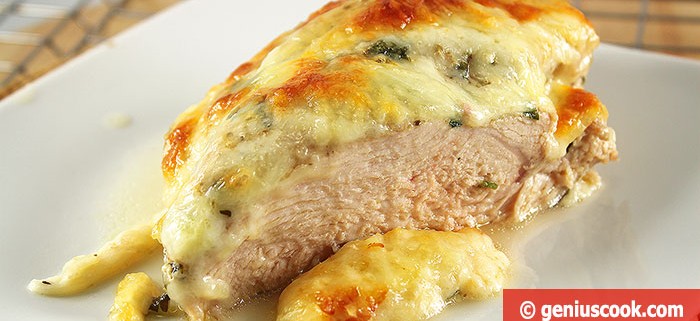 Turkey Breast with Appetizing Cheese Crust